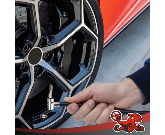 Компрессор-Power Bank DSV 3в1 беспроводной 4500мАч, LED фонарь, USB/Type-C, чехол 208100 – изображение 9