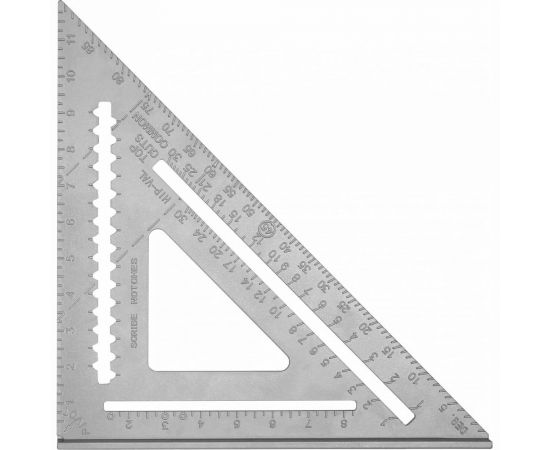 Алюминиевая треугольная линейка DEKO DKM305-430-305 DEKO (3638) 041-0261 