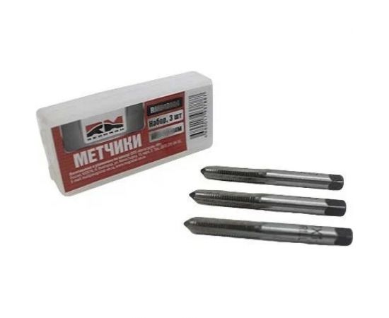 Метрические метчики REDMARK M4х0,7мм 3 шт RM242101 