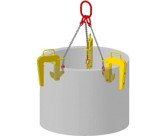 Цепной строп с захватами для жб колец БТК KRT3P г/п 3,0 тн 7930093540066 