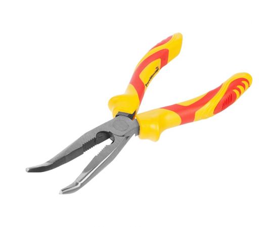 Тонкогубцы РемоКолор изогнутые Fine, 180мм, 34-5-418 