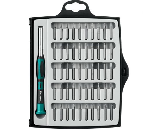 Отвертка для точных работ KRAFTOOL Precision-51 со сменными битами 51 предмет 25691 