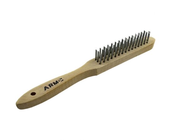 Металлическая щетка с деревянной ручкой ПКБ АРМА Щм-3 А401-0003 