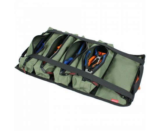 Сумка-скрутка для инструментов Tplus оксфорд 600, олива T015749 
