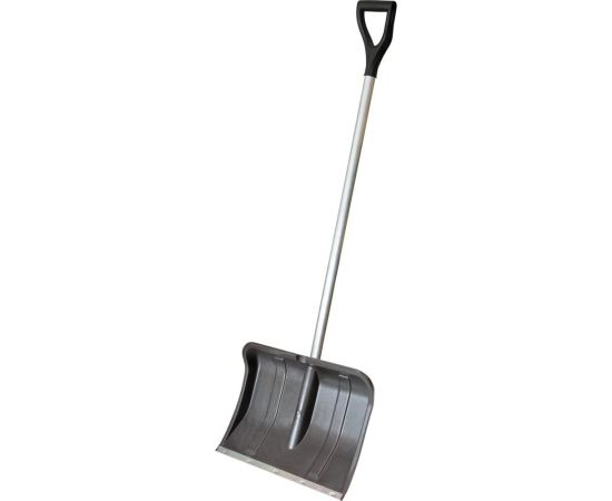 Снеговая пластмассовая лопата Комплект-Агро ВЬЮГА № 2 с алюминиевым черенком и V-образной ручкой KA8222 