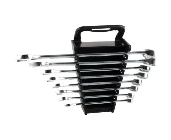 Набор комбинированных ключей 8-19 мм, CrV, 8 шт СИБРТЕХ 15448 