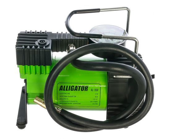 Металлический автомобильный компрессор ALLIGATOR AL-350 