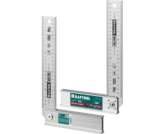 Складной столярный угольник KRAFTOOL Quattro 250 мм 3444 – изображение 11