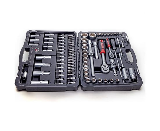 Набор инструмента СЕРВИС КЛЮЧ 94 предмета, 12 граней 12094 – изображение 2