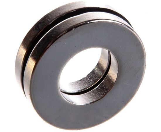 Неодимовый магнит - кольцо 20х10х3 мм, 2шт Forceberg 9-1252204-002 – изображение 2