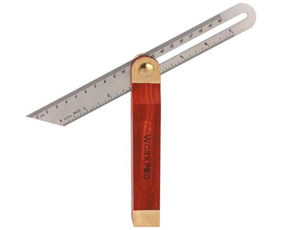 Малка угломер WORKPRO деревянная ручка 230мм WP264006 – изображение 2