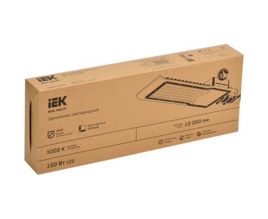 Светильник IEK LED ДКУ 1013-100Д 5000К, IP65 LDKU1-1013-100-5000-K03 – изображение 2