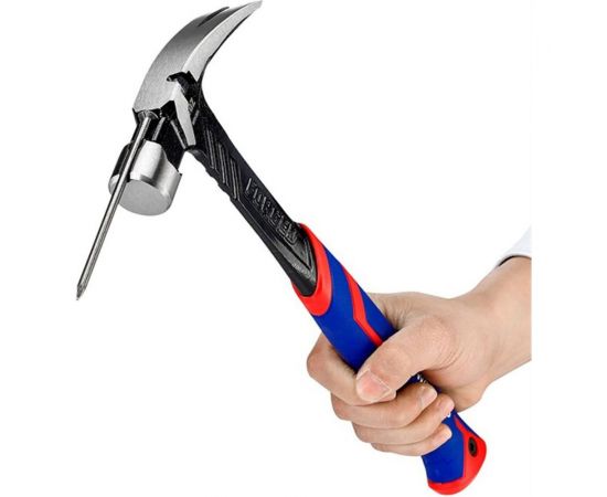 Молоток-гвоздодер WORKPRO 450г цельнометаллический WP241013 – изображение 3