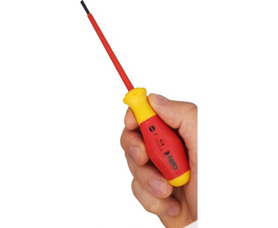 Диэлектрическая шлицевая отвертка Felo SL3,0 91303090 – изображение 3