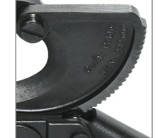 Храповые кусачки NIKOMAX для многопарных кабелей до 32мм, для жил из мягких металлов NMC-535 – изображение 4