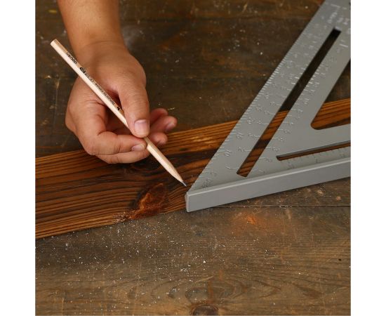 Алюминиевая треугольная линейка DEKO DKM305-430-305 DEKO (3638) 041-0261 – изображение 5