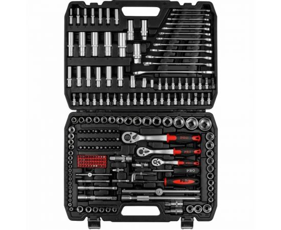 Набор головок и ключей STARTUL Stuttgart 216 предметов 1/4 ,3/8 ,1/2 PRO-216S 