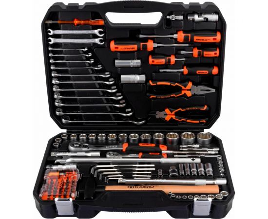 Набор инструмента АвтоDело PRO 1/2DR, 1/4DR 110 предметов 10245 