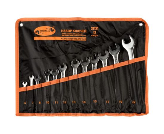 Набор комбинированных ключей Автоdело 12 шт. сумка 31121 13508 