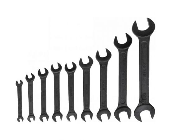 Набор гаечных рожковых двусторонних ключей SITOMO 9 шт 6-30 133669 