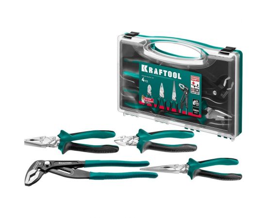 Набор губцевого инструмента KRAFTOOL 4 шт 22012 