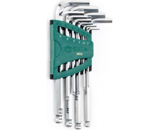 Шестигранники SATA 10 предметов сферические концы SVCM+ 09112 