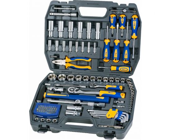 Набор инструмента KRAFT 1/2 Dr и 1/4 Dr 109 предметов KT 700678 
