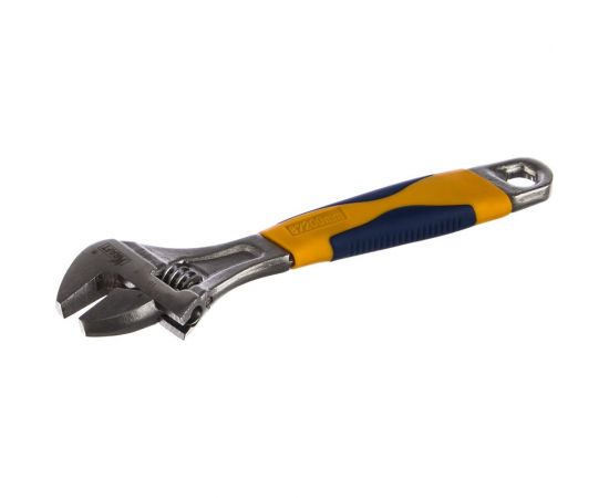 Разводной ключ с двухкомпонентной рукояткой KRAFT 200мм KT 700589 