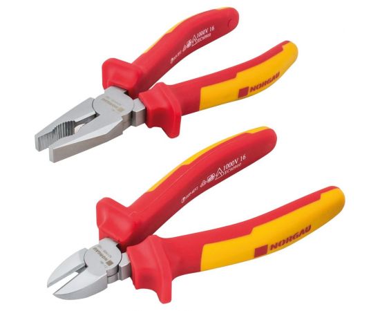 Набор губцевого инструмента VDE NORGAU 2 предмета NPS-246-315VDE 067403001 