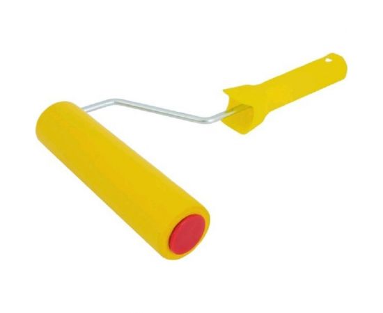 Валик для обоев Спец ВО-175 прижимной, резиновый, с рукояткой, длина валика 175мм СПЕЦ-3451 