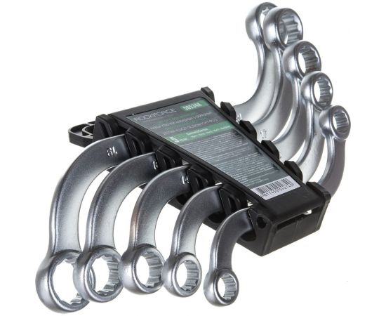 Набор накидных S-образных ключей,5 предметов ROCKFORCE RF-50534A 