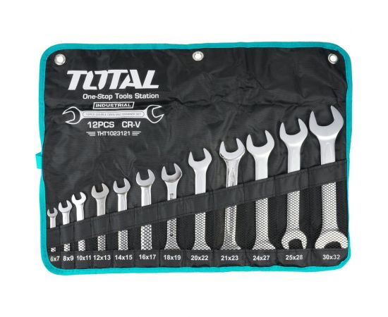 Набор рожковых ключей TOTAL THT1023121 