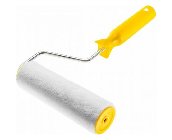 Валик в сборе для масляных красок TOPEX велюр, 180 мм, o48 20B585 