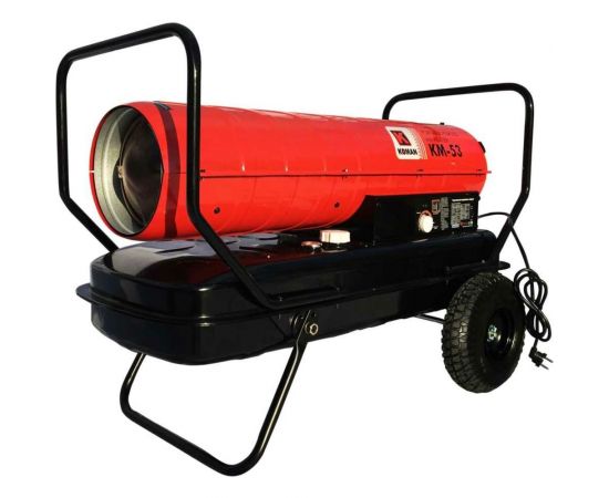 Тепловая пушка KOMAN дизель/керосин 53KW прямой нагрев, KM-53 