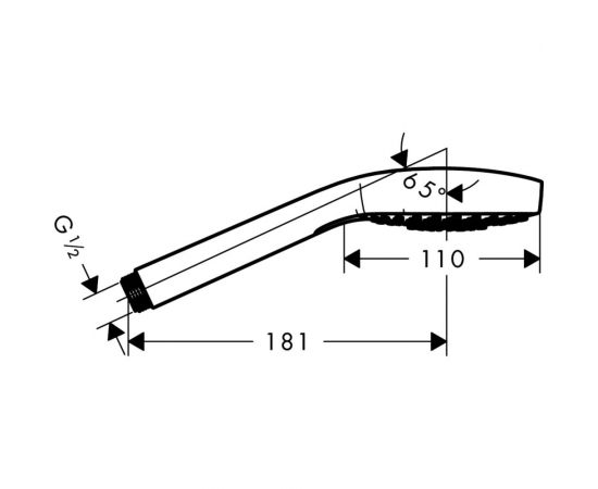 Ручной душ HANSGROHE 26812400 Croma Select E Vario 00000040368 – изображение 12