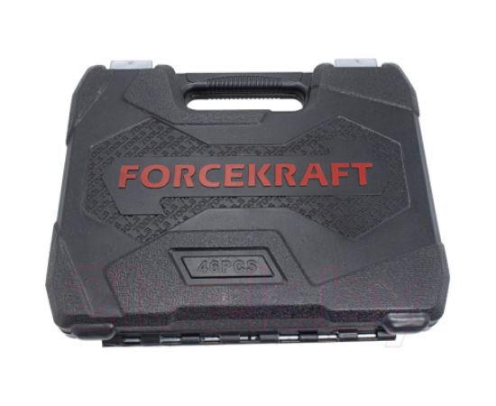 Набор инструмента Forcekraft FK-2462-5 1/4, 6-гранные, 4-14 мм, 46 предметов 50850 – изображение 2