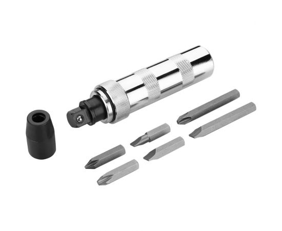 Ударная отвертка с набором бит DEKO в кейсе TZ7 065-0756 – изображение 2