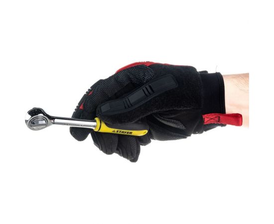 Трещотка STAYER PROFI для торцевых головок, Cr-V, 1/4"" 27785-1/4 – изображение 2