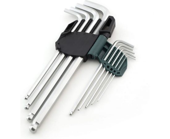 Набор удлинённых шестигранных ключей 9шт Sata 09101A – изображение 2