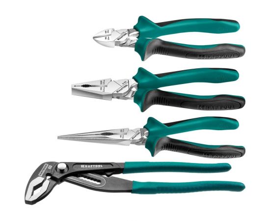 Набор губцевого инструмента KRAFTOOL 4 шт 22012 – изображение 26