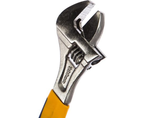 Разводной ключ с двухкомпонентной рукояткой KRAFT 200мм KT 700589 – изображение 3