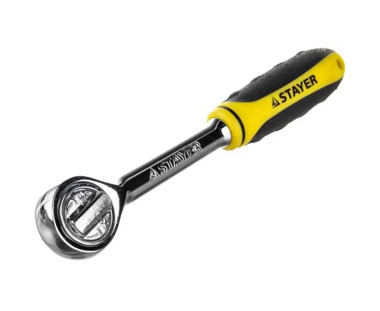 Трещотка STAYER PROFI для торцевых головок, Cr-V, 1/4"" 27785-1/4 – изображение 3