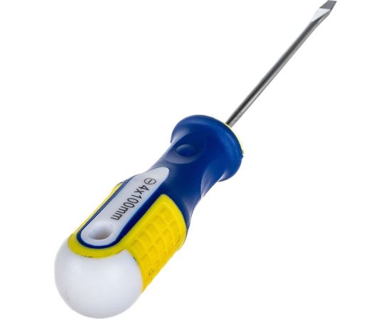 Шлицевая плоская отвертка МастерАлмаз 4-100мм 10504001 – изображение 3