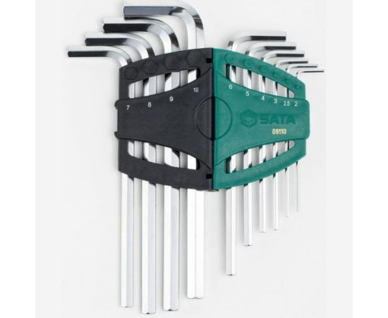 Шестигранники SATA 10 предметов пластиковый блистер SVCM+ 09110 – изображение 4