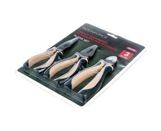 Набор шарнирно-губцевого инструмента ROCKFORCE 3 предметов RF-5034B – изображение 4