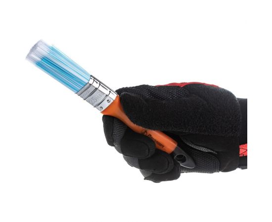 Плоская кисть Петрович 25 мм, искусственная щетина, пластиковая рукоятка 4100002398 – изображение 4