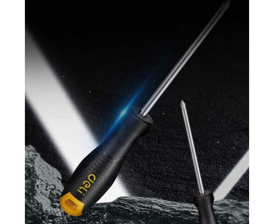 Крестовая отвертка DELI DL625100 PH1x100мм (магнит, PP рукоять) 98376 – изображение 5