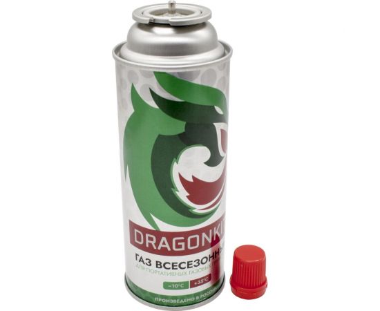 Туристический одноразовый баллон DRAGONKIT газ 220 гр 00-00003273 – изображение 6