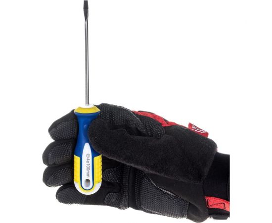 Шлицевая плоская отвертка МастерАлмаз 4-100мм 10504001 – изображение 6