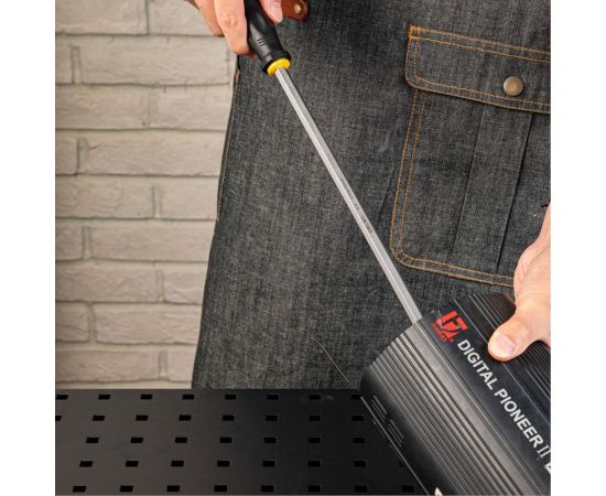 Ударная шлицевая отвертка DELI dl6270121 со сквозным хвостовиком, SL9.5x300 мм 104568 – изображение 8